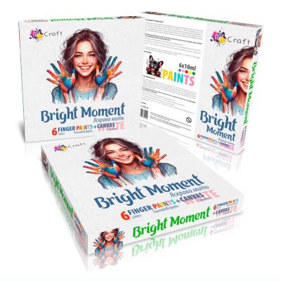 Набір для творчості "Яскрава мить" біле полотно 5029-AC