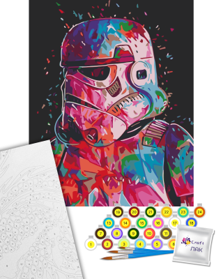 Картина за номерами "Штурмовик" 16011-AC 40х50 см