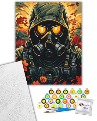 Картина за номерами "Зона відчуження" 16129-AC 40х50 см