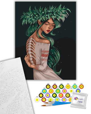 Картина за номерами "Мавка" 10077-AC 40х50 см by ©lien_illustration