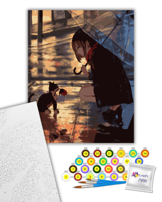 Картина за номерами "Вечір для двох" 10215-AC 40х50 см