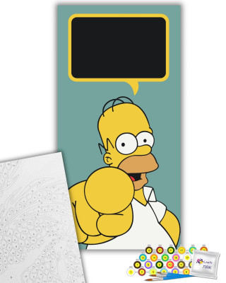 Листівка за номерами "Гомер?" 16114-AC 40х80 см