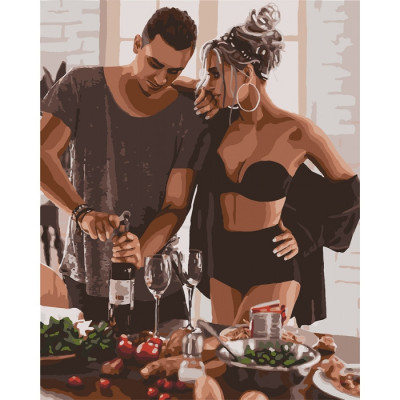 Картина за номерами "Романтичний ранок" 10355-AC 40х50 см