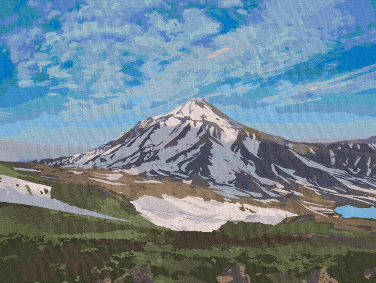 Картина по номерам "Вулкан Линканкабур. Чили" 40*50 см 10529-AC