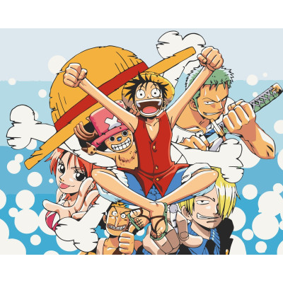 Painting by numbers without a stretcher 