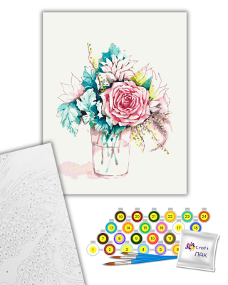 Картина за номерами "Перший букет" 13137-AC 40х50 см