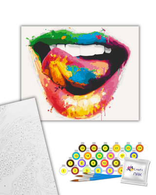 Картина за номерами "Колір спокуси" 10245-AC 40х50 см