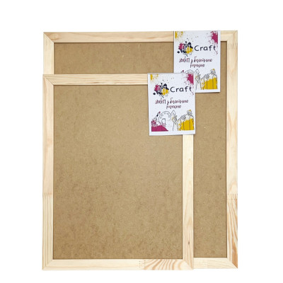 ДВП шліфоване з багетною рамкою 30х40 см 17035