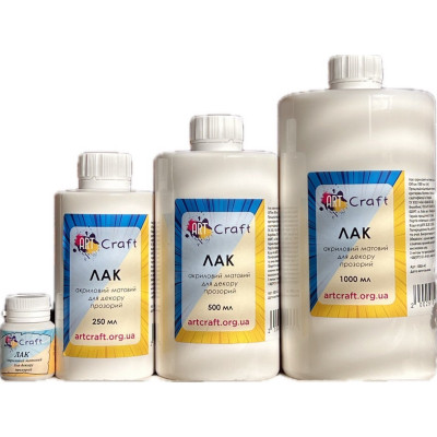 Лак акриловий матовий 1000 мл (1л) 5005