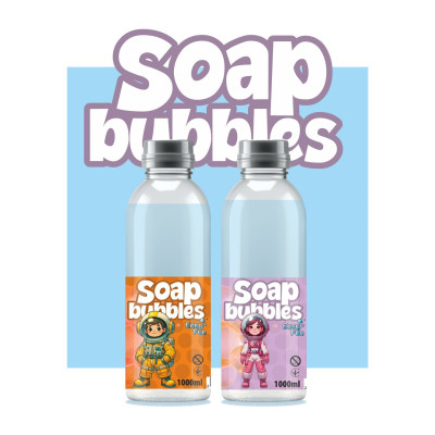 Мильні бульбашки Easy Fun класичні 1000 мл 70701-EF