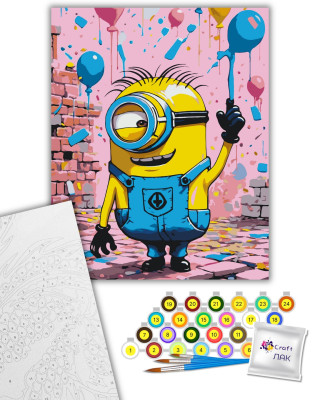 Картина за номерами "Міньйон" 16121-AC 40х50 см