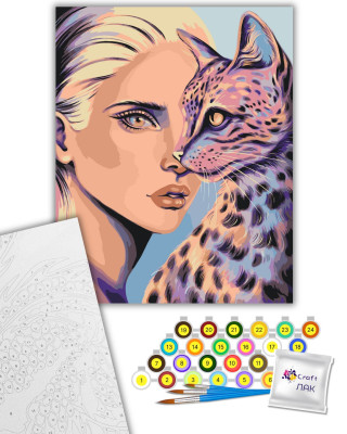 Картина за номерами "Загадкові красуні" 10130-AC 40х50 см by Polina Skurykhina ©pollypop92