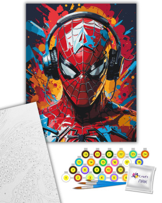 Картина за номерами "Спайдермен" 16118-AC 40х50 см