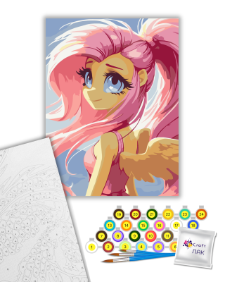 Картина за номерами "Флаттершай" 16520-АС 30х40 см