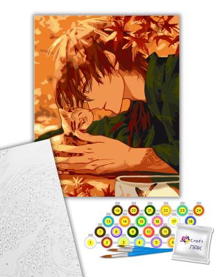 Картина за номерами "Мій маленький друг" 10325-AC 40х50 см