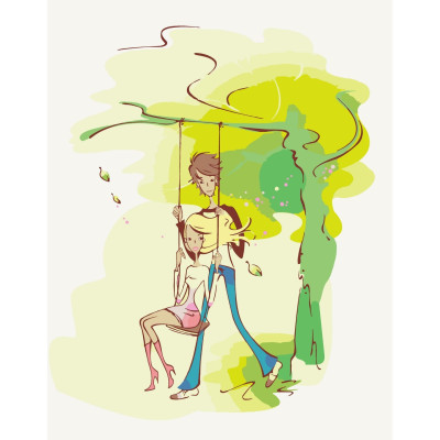 Картина за номерами "Почуття. Побачення" 30*38 см 10254-AC