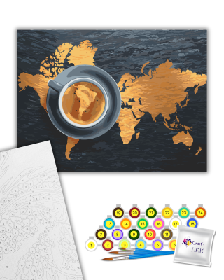 Картина за номерами "Уяви Бразилію" 10553-AC 40х50 см