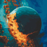 Картина по номерам "Взрыв Фаэтона" 40х50 см 10552-AC