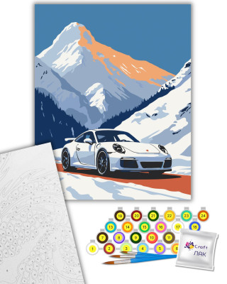 Картина за номерами "Porsche 911" 12505-AC 40х50 см