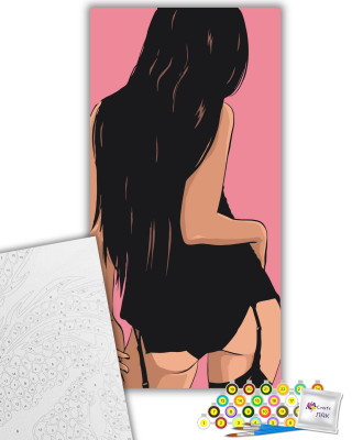 Картина за номерами "Нічна фантазія" 10085-AC 40х80 см