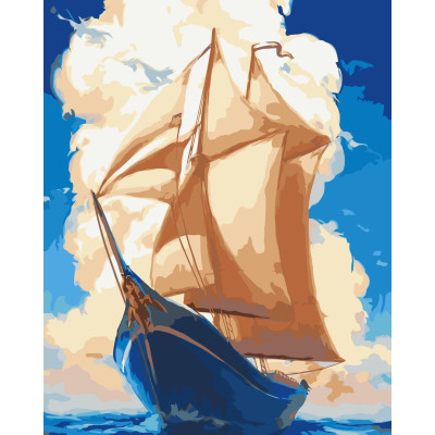 Картина за номерами "Прогулянка морем" 10629-AC 40х50 см