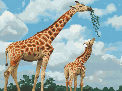 Картина за номерами "Грація савани" 11634-AC 40х50 см