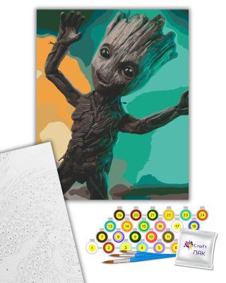 Картина за номерами "Грут танцює" 16003-AC 40х50 см