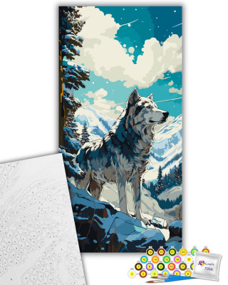 Картина за номерами "Аляска" 11533-AC 40х80 см
