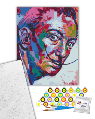 Картина за номерами "Сальвадор Далі" 10011-AC 40х50 см