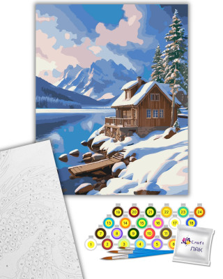 Картина за номерами "Зимовий спокій" 11058-AC 40х50 см