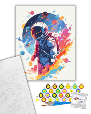 Картина за номерами "Космічний дослідник" 16511-AC 40х50 см