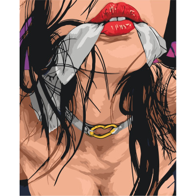 Картина за номерами "Шовкова пристрасть" 10027-AC 40х50 см