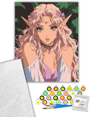 Картина за номерами "Ельфійська принцеса" 16131-AC 40х50 см
