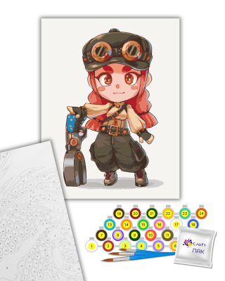 Картина за номерами "Джессі Джанкер" 40*50 см 10224-AC