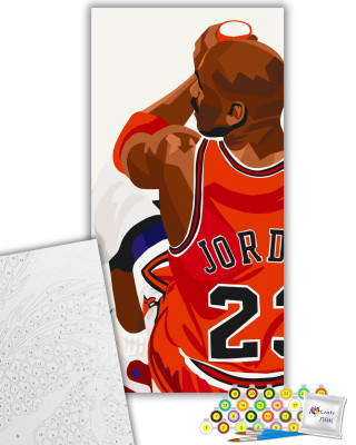 Картина за номерами "Майкл Джордан" 10068-AC 40х80 см