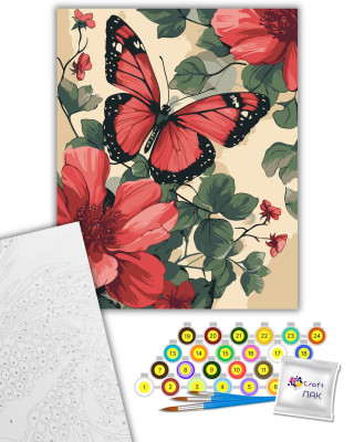 Картина за номерами "З квітки на квітку" 13150-AC 40х50 см