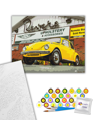 Картина за номерами "Сонячний "Жук" 40*50 см 10513-AC