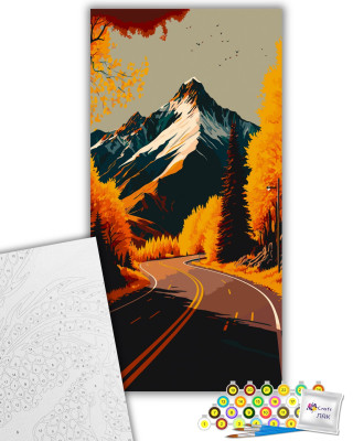 Картина за номерами "Осінній спокій" 11025-AC 40х80 см