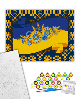 Картина за номерами "Віра" 13047-AC 40х50 см by Natalia Netudikhata ©mosyakart