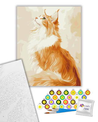 Картина за номерами "Рудий менй-кун" 11704-AC 40х50 см ©arttem_illustration