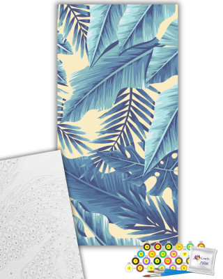 Картина за номерами "Пальмове листя" 13062-AC 40х80 см