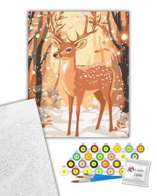 Картина за номерами "Лісовий король" 11580-AC 40х50 см