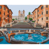 Картина за номерами "Площа Іспанії. Рим" 40х50 см 11228-AC