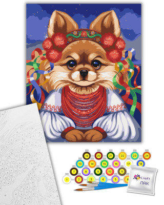 Картина за номерами "Лисичка-сестричка" 11542-AC 40х50 см by Polina Skurykhina ©pollypop92