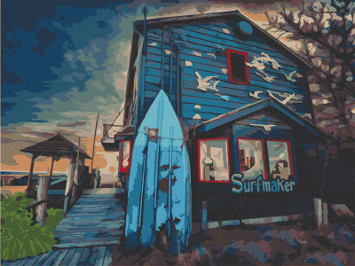 Картина за номерами "Вест Корк. Ірландія" 10557-AC 40х50 см