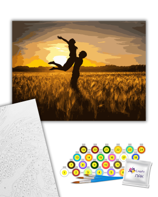 Картина за номерами "Вільні та закохані" 10209-AC 40х50 см