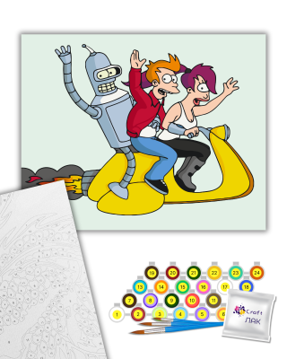 Картина за номерами "Футурама" 16088-AC 40х50 см