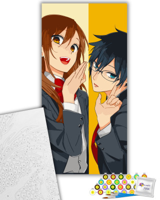 Картина за номерами "Хорімія" 16075-AC 40х80 см