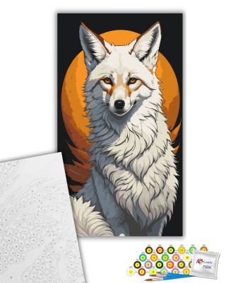 Картина за номерами "Полярний лис" 11545-AC 40х80 см