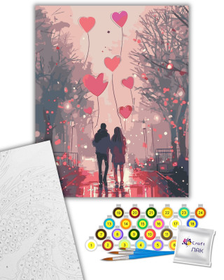 Картина за номерами "Романтична прогулянка" 10167-AC 40х50 см
